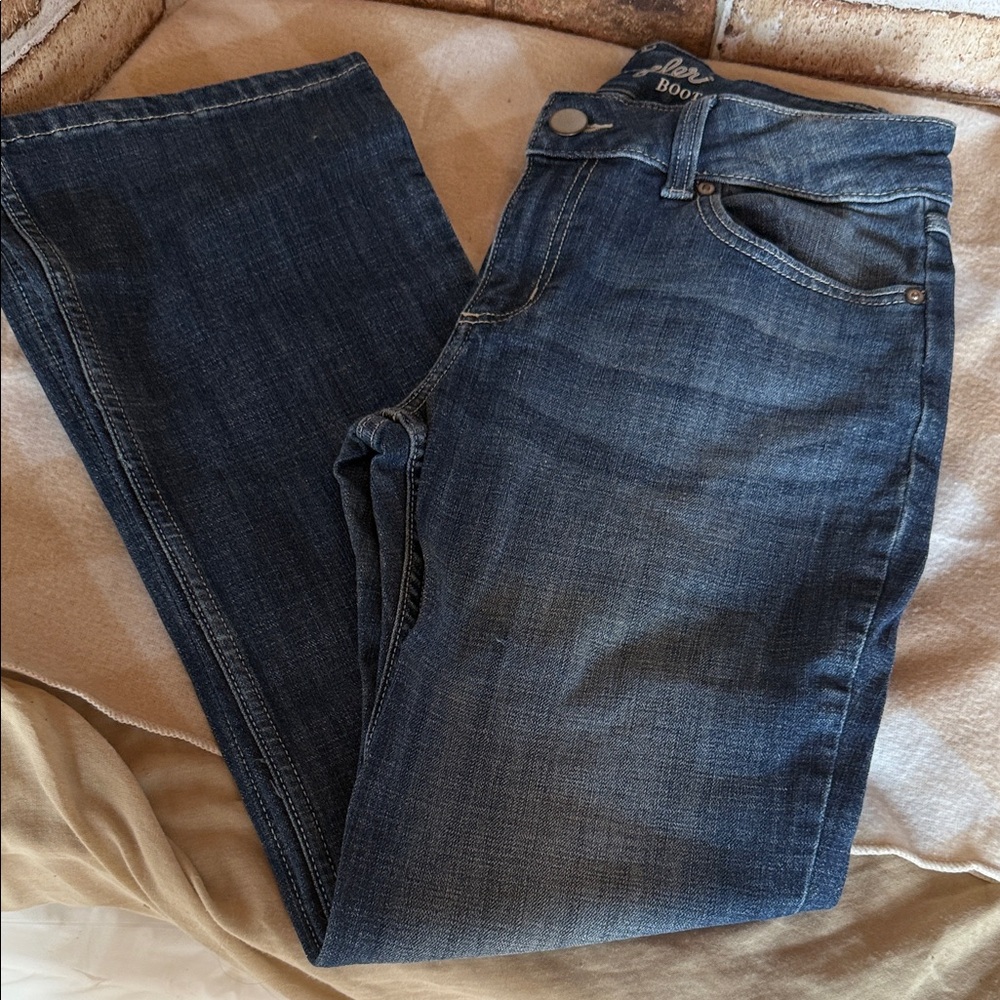 Wrangler Women's Dark Blue Bootcut Jeans